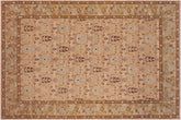 Oriental Ziegler Randa Tan/Brown Wool Rug - 6'2'' x 9'10''