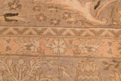 Semi-Antique Tajdar Isela Taupe/Green Wool Rug - 9'0'' x 11'6''
