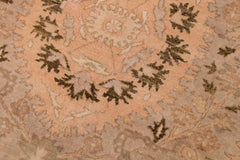 Semi-Antique Tajdar Isela Taupe/Green Wool Rug - 9'0'' x 11'6''