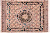 handmade Traditional New Mubashe Lt. Tan Black Hand Knotted RECTANGLE 100% WOOL area rug 9x12