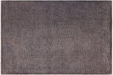 handmade Over Dyed Over Dyed Gray Gray Hand Knotted RECTANGLE 100% WOOL area rug 8' x 10'