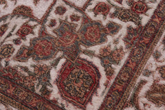 handmade Vintage Vintage Beige Red Hand Knotted RECTANGLE 100% WOOL area rug 8x10