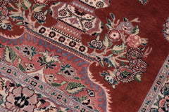 handmade Traditional Persian Rust Beige Hand Knotted RECTANGLE 100% WOOL area rug 3x5