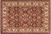 Chic Ziegler Ghislain Brown/Ivory Hand Knotted Wool Rug - 7'11'' x 10'0''