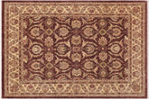 handmade Traditional Kafkaz Brown Beige Hand Knotted RECTANGLE 100% WOOL area rug 9x12