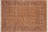 Pak-Persian Skye Gold/Brown Wool Rug - 6'0'' x 9'0''