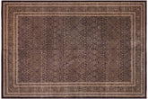 Istanbul Shakira Brown/Green Wool Rug - 12'2'' x 17'0''