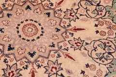 Vintage Indira Green/Green Wool Rug - 8'1'' x 10'0''