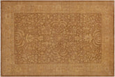 handmade Traditional Kafkaz Gold Tan Hand Knotted RECTANGLE 100% WOOL area rug 10x12