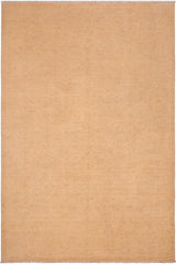 handmade Transitional Kafkaz Tan Tan Hand Knotted RECTANGLE 100% WOOL area rug 6 x 9