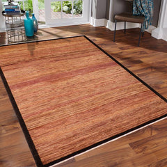 handmade Modern Gabbeh Beige Black Hand Knotted RECTANGLE 100% WOOL area rug 6 x 9