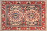 handmade Traditional Antique Green Rust Hand Knotted RECTANGLE 100% WOOL area rug 6x8