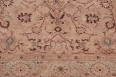handmade Traditional Kafkaz Tan Lt. Green Hand Knotted RECTANGLE 100% WOOL area rug 6x9