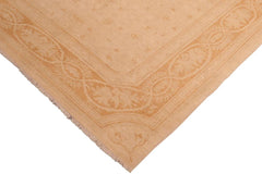 handmade Transitional Kafkaz Tan Rust Hand Knotted RECTANGLE 100% WOOL area rug 6 x 9