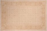 handmade Traditional Kafkaz Tan Rust Hand Knotted RECTANGLE 100% WOOL area rug 6x9