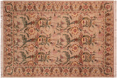 handmade Transitional Azeem Taupe Green Hand Knotted RECTANGLE 100% WOOL area rug 6x10