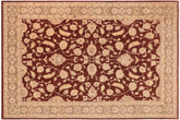 handmade Traditional Kafkaz Brown Green Hand Knotted RECTANGLE 100% WOOL area rug 10x14
