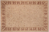 Bohemian Ziegler Francina Tan/Brown Hand Knotted Wool Rug - 10'0'' x 13'10''