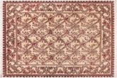 handmade Transitional Basan Ivory Ivory Hand Knotted RECTANGLE 100% WOOL area rug 9x12