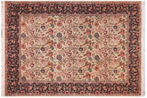 handmade Transitional Irfan Ivory Blue Hand Knotted RECTANGLE 100% WOOL area rug 9x12
