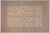 handmade Traditional Kafkaz Beige Green Hand Knotted RECTANGLE 100% WOOL area rug 8x10