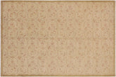 handmade Modern Kafkaz Tan Lt. Brown Hand Knotted RECTANGLE 100% WOOL area rug 9' x 12'