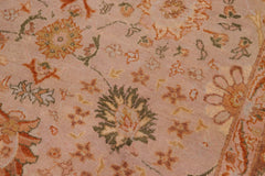 handmade Traditional Taupe Beige Hand Knotted RECTANGLE 100% WOOL area rug 9' x 12'