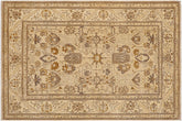 handmade Traditional Kafkaz Tan Beige Hand Knotted RECTANGLE 100% WOOL area rug 9x12