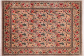handmade Transitional Lt. Green Lt. Green Hand Knotted RECTANGLE 100% WOOL area rug 9x12