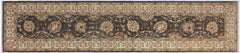 handmade Traditional Kafkaz Gray Beige Hand Knotted RUNNER 100% WOOL area rug 3' x 11'