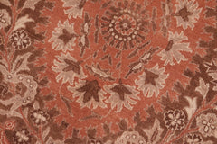 Vintage Tajdar Raguel Brown/Brown Wool Rug - 7'11'' x 9'8''