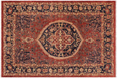 handmade Traditional Kafkaz Red Hand Knotted RECTANGLE 100% WOOL area rug 9' x 12'