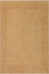 handmade Modern Kafkaz Tan Beige Hand Knotted RECTANGLE 100% WOOL area rug 9 x 11