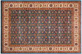 Istanbul Ginette Blue/Ivory Wool Rug - 9'1'' x 11'11''