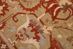 Vintage Eryn Gold/Gold Wool Rug - 8'11'' x 12'0''