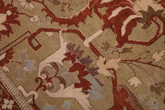 handmade Transitional Gold Gold Hand Knotted RECTANGLE 100% WOOL area rug 9x12