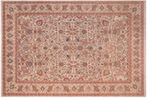 handmade Traditional Lt. Gray Gold Hand Knotted RECTANGLE 100% WOOL area rug 10' x 14'