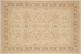 Classic Ziegler Melita Beige/Brown Hand Knotted Wool Rug - 8'11'' x 11'11''
