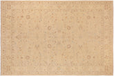 handmade Traditional Kafkaz Tan Brown Hand Knotted RECTANGLE 100% WOOL area rug 10x14
