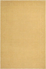 handmade Modern Kafkaz Tan Lt. Tan Hand Knotted RECTANGLE 100% WOOL area rug 10 x 14