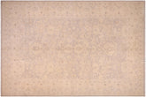 handmade Traditional Kafkaz Lt. Gray Lt. Tan Hand Knotted RECTANGLE 100% WOOL area rug 10x14