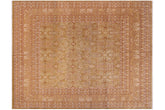 handmade Transitional Adam Green Gold Hand Knotted RECTANGLE 100% WOOL area rug 10x10