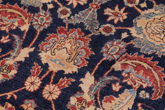 handmade Traditional Kafkaz Blue  Hand Knotted RECTANGLE 100% WOOL area rug 6 x 9