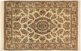 handmade Traditional Sarook Beige Pink Hand Knotted RECTANGLE 100% WOOL area rug 4x6
