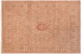 handmade Traditional Tajdar Tan Tan Hand Knotted RECTANGLE 100% WOOL area rug 8x9