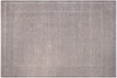 handmade Modern Kafkaz Gray Blue Hand Knotted RECTANGLE 100% WOOL area rug 12' x 15'