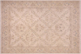 Chic Zeigler Russell Ivory/Beige Wool Rug - 7'11'' x 9'6''
