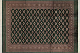handmade Geometric Bokhara Green Taupe Hand Knotted RECTANGLE 100% WOOL area rug 9X12