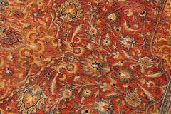 Vintage Kashton Rust/Rust Wool Rug - 9'3'' x 12'4''