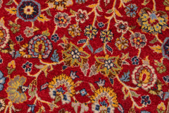handmade Transitional Red Blue Hand Knotted RECTANGLE 100% WOOL area rug 9' x 12'